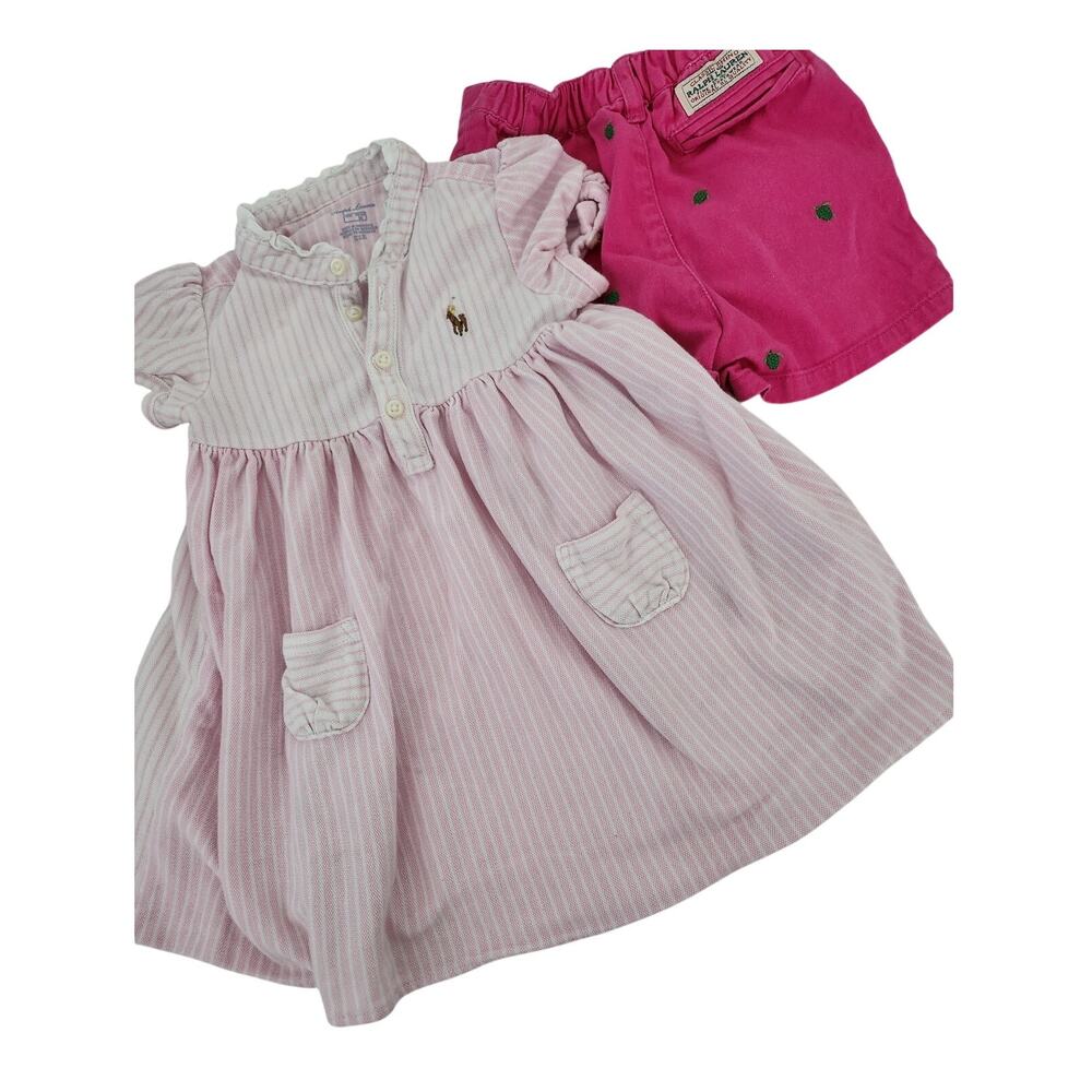 18M Polo Ralph Lauren dress and shorts